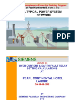 Over Current Earth Fault Setting Calculations PDF