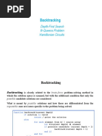 Backtracking: Depth-First Search N-Queens Problem Hamiltonian Circuits