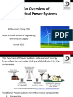 An Overview of Electrical Power Systems