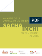 Cadena de Valor Del Sacha Inchi