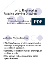 Introduction To Engineering Reading Working Drawings