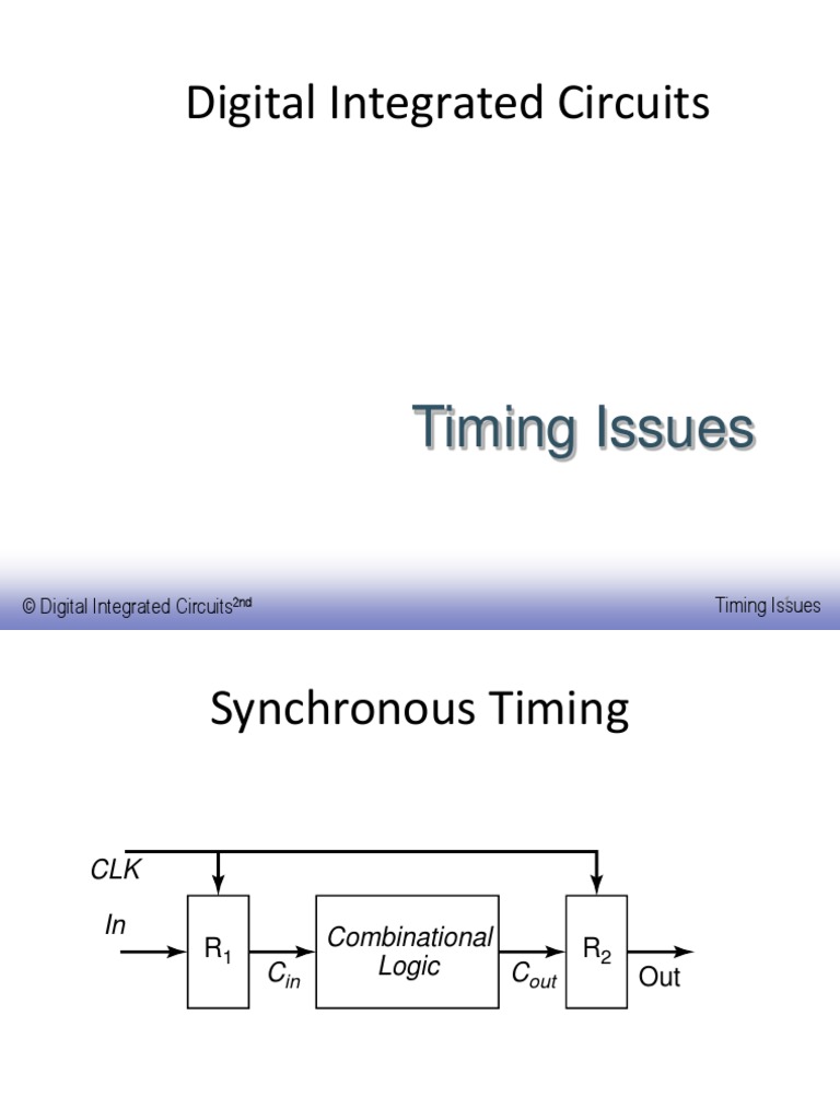 0.2 Clocks in Digital ICs | PDF | Electronics | Electronic Engineering