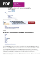 C Is Structure Oriented Programming Language