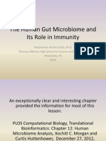 The Human Gut Microbiome and Its Role in Immunity