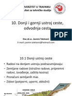 Donji I Gornji Ustroj Ceste, Odvodnja Cesta PDF