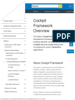 Cockpit Framework Overview