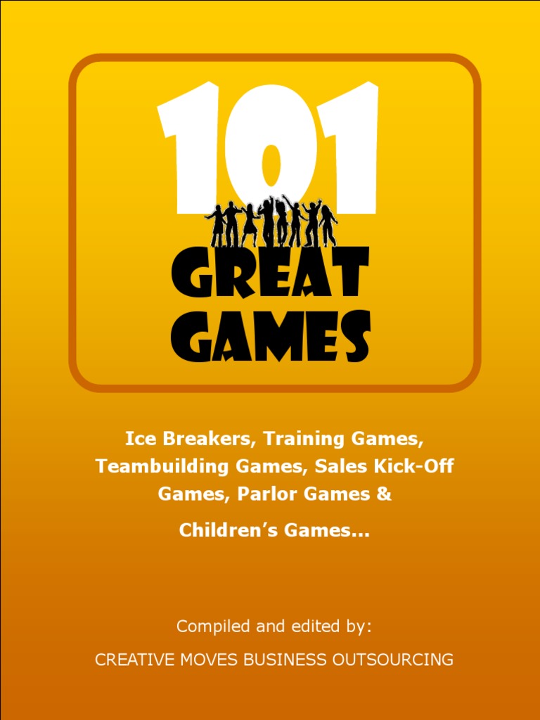 101 Great Games First 12 Games PDF Leisure Nature