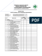 Daftar Tilik Audit (Ukm