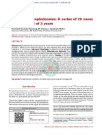 Pediatric Encephaloceles a Series of 20 Cases