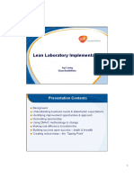 Lean Laboratory Implementation - Ivy Leung PDF