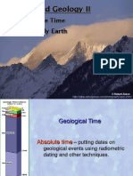 Time and Geology II: - Absolute Time - The Early Earth