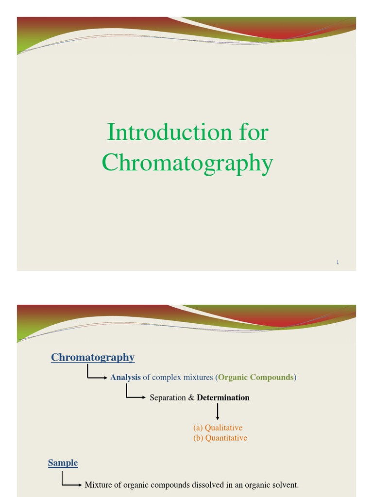 GC Introduction | PDF | Gas Chromatography | Chromatography