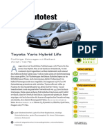 Toyota Yaris Hybrid Life - ADAC