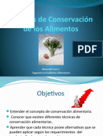 Micro Clase Técnicas de Conservación de Los Alimentos