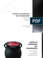 Gestão Da Diversidade Nas Organizações