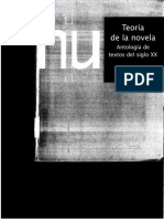 Teoria de La Novela Antologia de Textos Del Siglo XX PDF