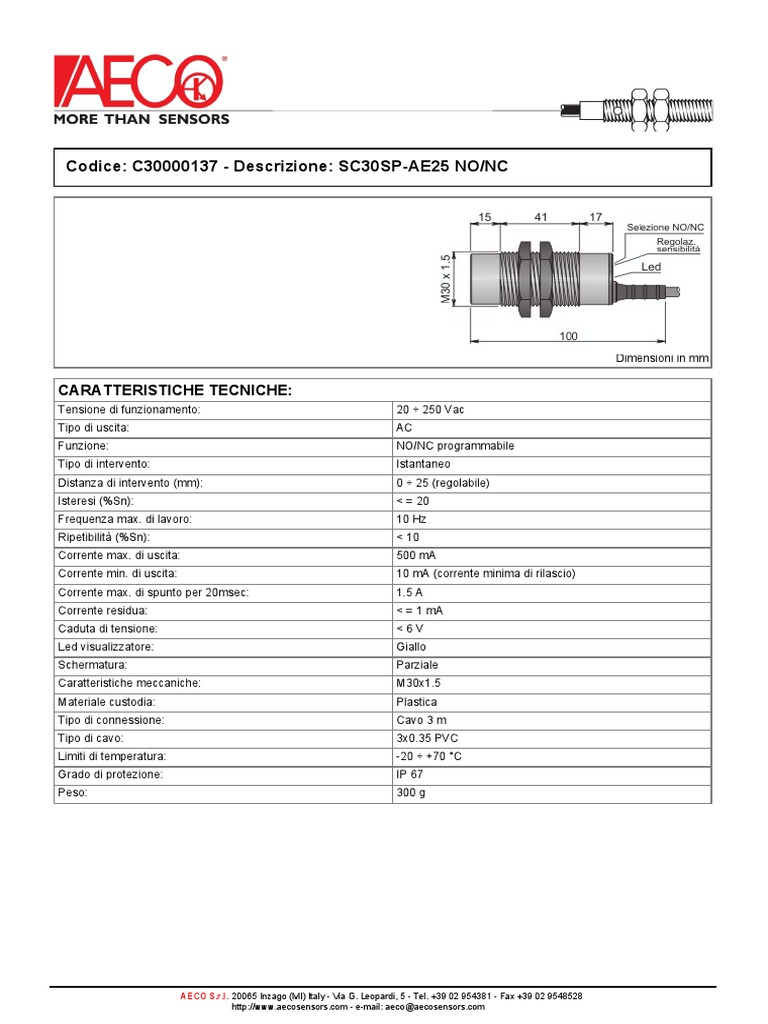 Sensor | PDF