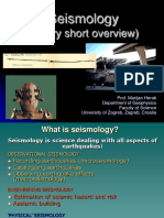(A Very Short Overview) : Seismology