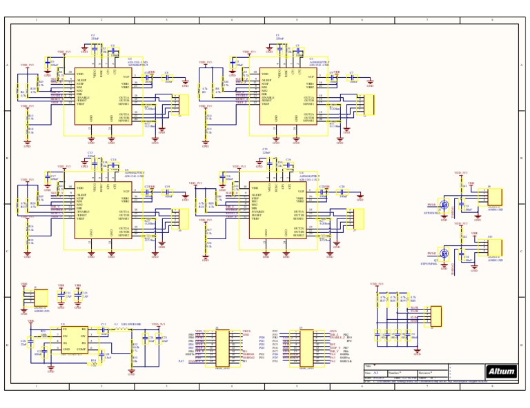 Stepper Motor Control Schematic | PDF