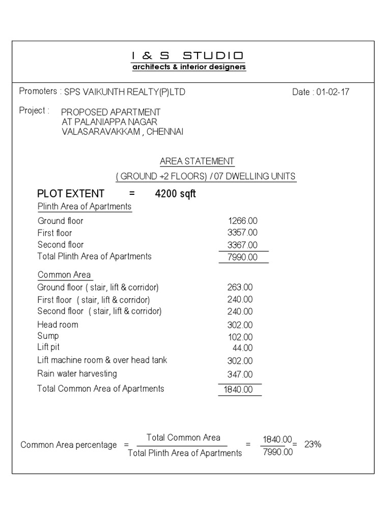 4-Unit Apartment Building Plans | PDF
