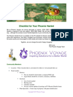 Checklist For Your Phoenix Hamlet: Community Members