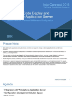 Ibm Urbancode Deploy and Websphere Application Server: Session #6421A: Painless Middleware Configuration