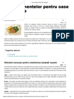 Topul Alimentelor Pentru Oase Sanatoase PDF