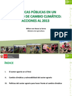 PP en Entorno de Cambio Climatico_ Sector Agrario 13.12.2012