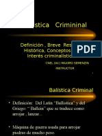 Balistica Criminal