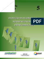 Evolução Da Fecundidade No DF 2000-2010