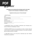 Modelo Carta de Intenção Mestrado