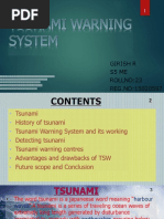 Tsunami Warning Seminar