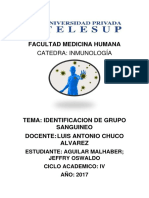 GRUPO SANGUINEO