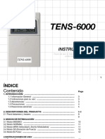 Manual Tens 6000 Español