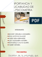 Diapositivas de La Psicometria