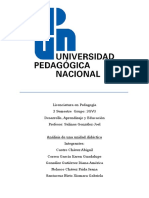 Analisis de Una Unidad Didactica