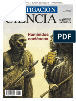 Investigacion y Ciencia 282 Hominidos y Coetaneos Marzo 2000