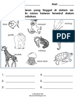 Haiwan Manakah Yang Tinggal Di Dalam Air PDF