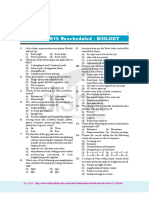 AIPMT 2015 Rescheduled-Biology