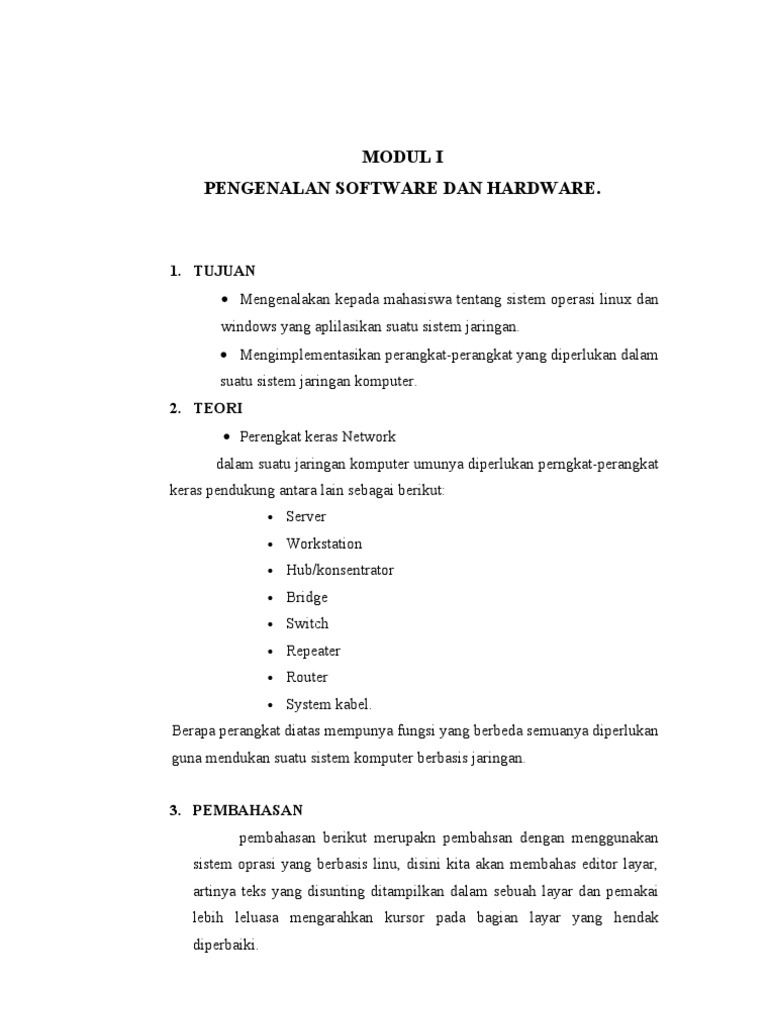 Laporan Jaringan Komputer