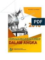 Kecamatan Loa Kulu Dalam Angka 2016 PDF