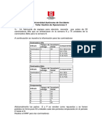 Gestión de Operaciones 2: MRP y Métodos de Pedido para Caminadoras y Componentes