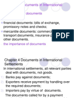 Chapter 4 Documents in International Settlements: Introduction of Documents Classifications