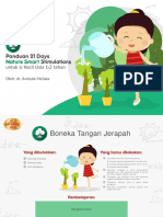 Panduan 21 Days Nature Smart Stimulations Untuk Usia 1-2 Tahun