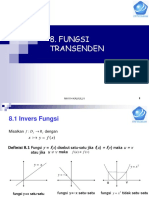 Fungsi Transenden