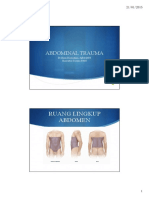 Abdominal Trauma: Ruang Lingkup Abdomen