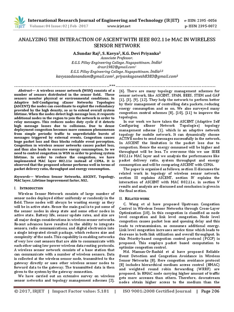 Analyzing The Interaction of Ascent With Ieee 802.11E Mac in Wireless ...