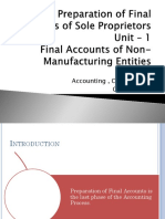Final Accounts - Useful PPT