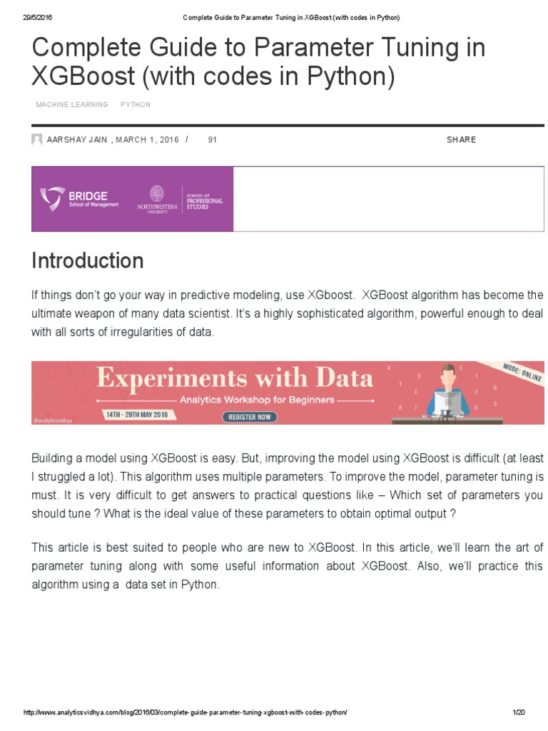 xgboost with python pdf