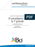 El Paradigma de La t Grande